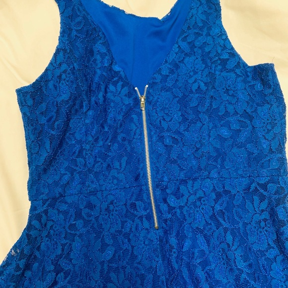 Royal Blue Dress - Picture 4 of 4
